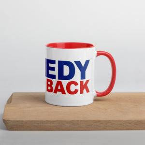 Comedy Gives Back Mug with Color Inside